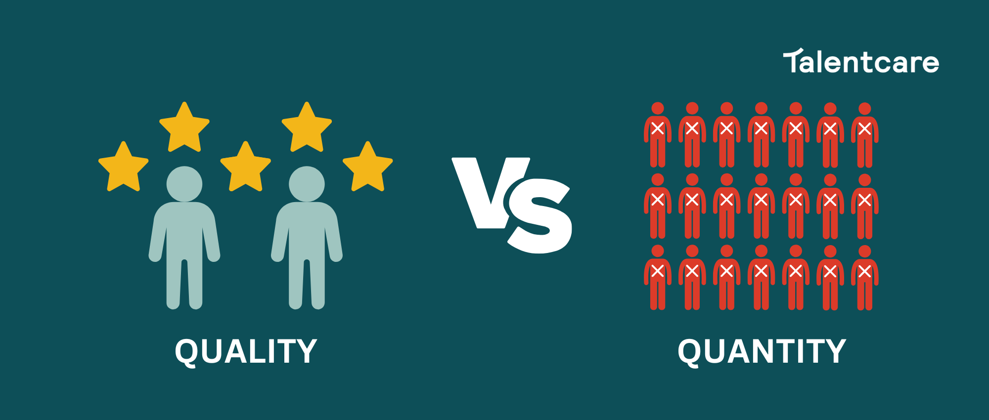 Quality vs Quantity Infographic