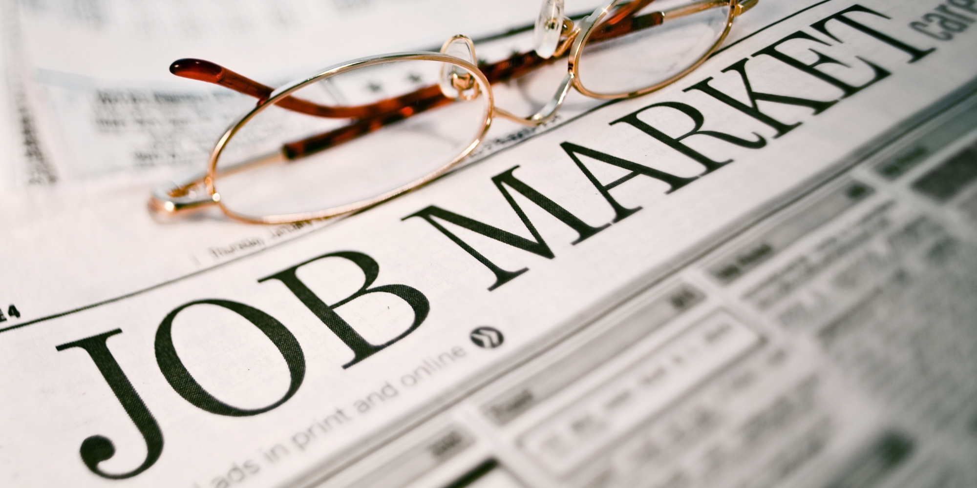 Job Market in Newspaper Feature Image